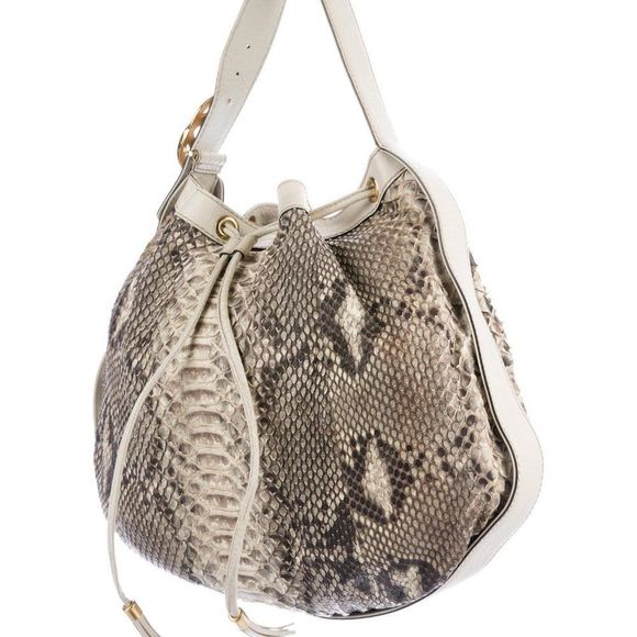 Gucci Python Skin Interlocking Shoulder bag - Picture 1 of 4